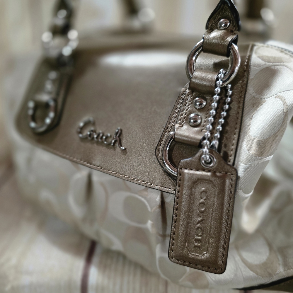 Coach Metallic Tan Women's Bag